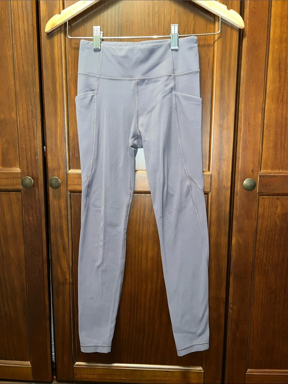 Athleta Girl High Rise Stash Your Treasures Tight Lavender Purple Size M 8-10